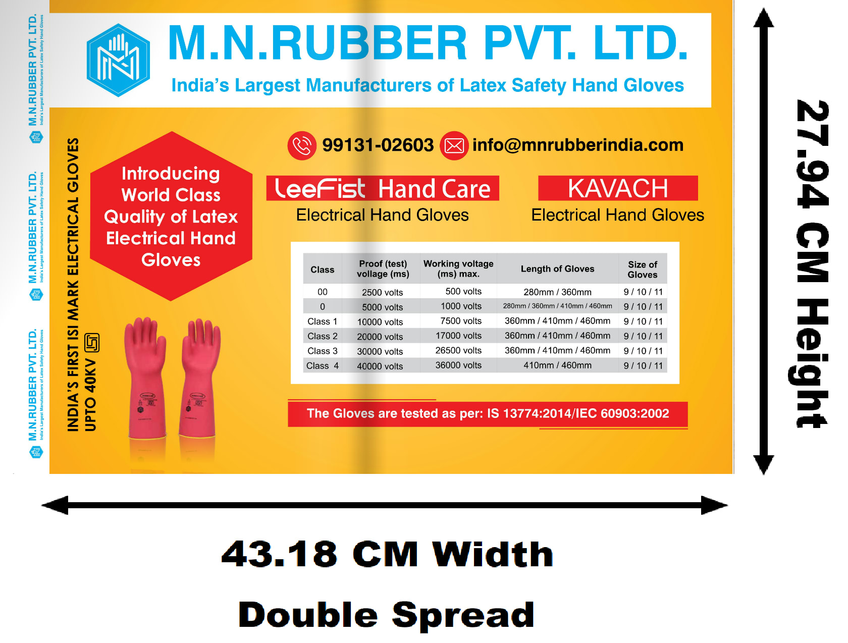 Double Spread Premium Media Advertising in Power Tech Review